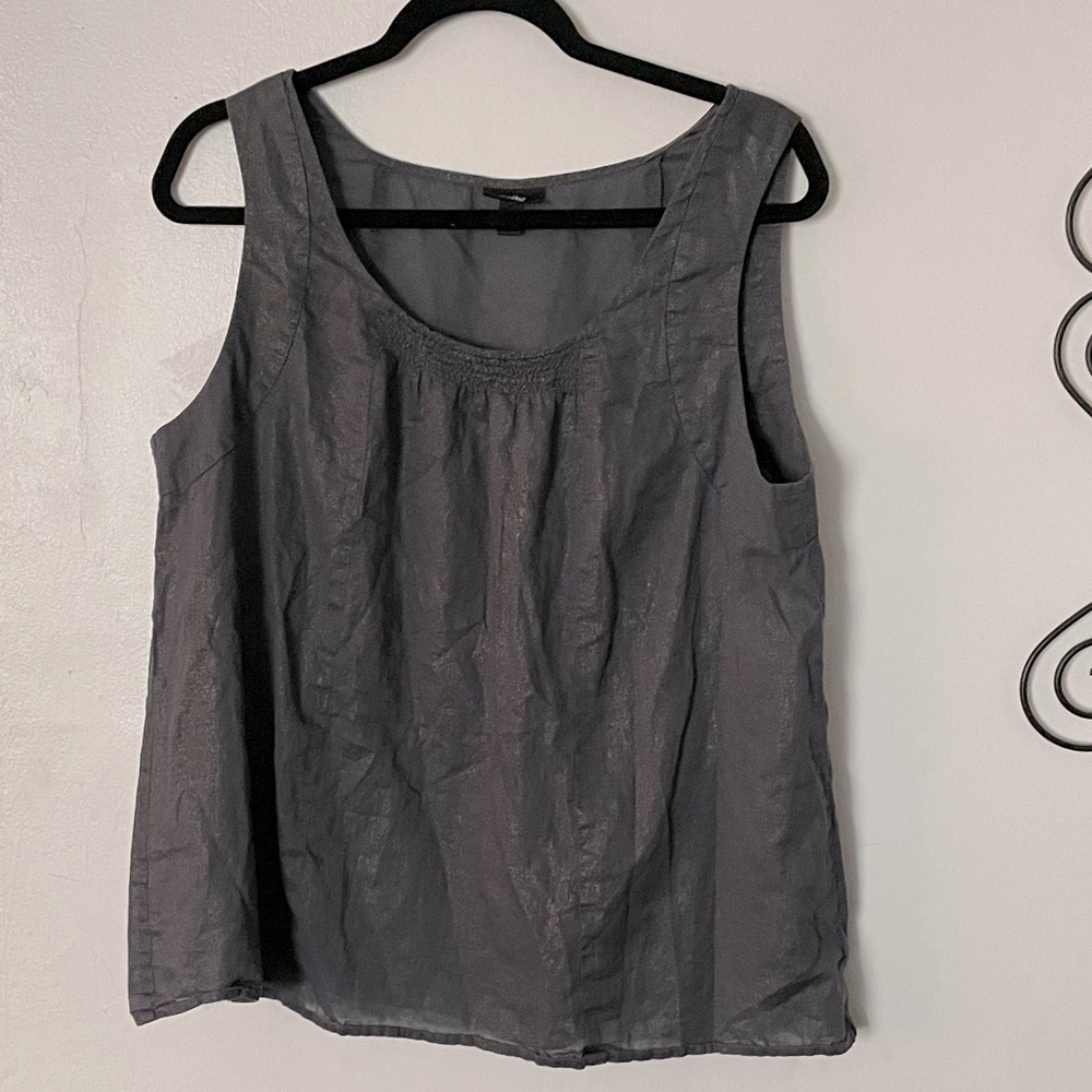Merona sheer tank top